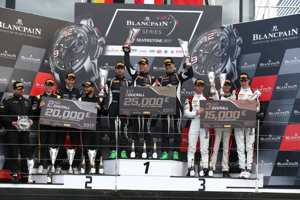 Blancpain GT Series – GRT Racing Team remporte sa troisième victoire, Edoardo Mortara sur le podium