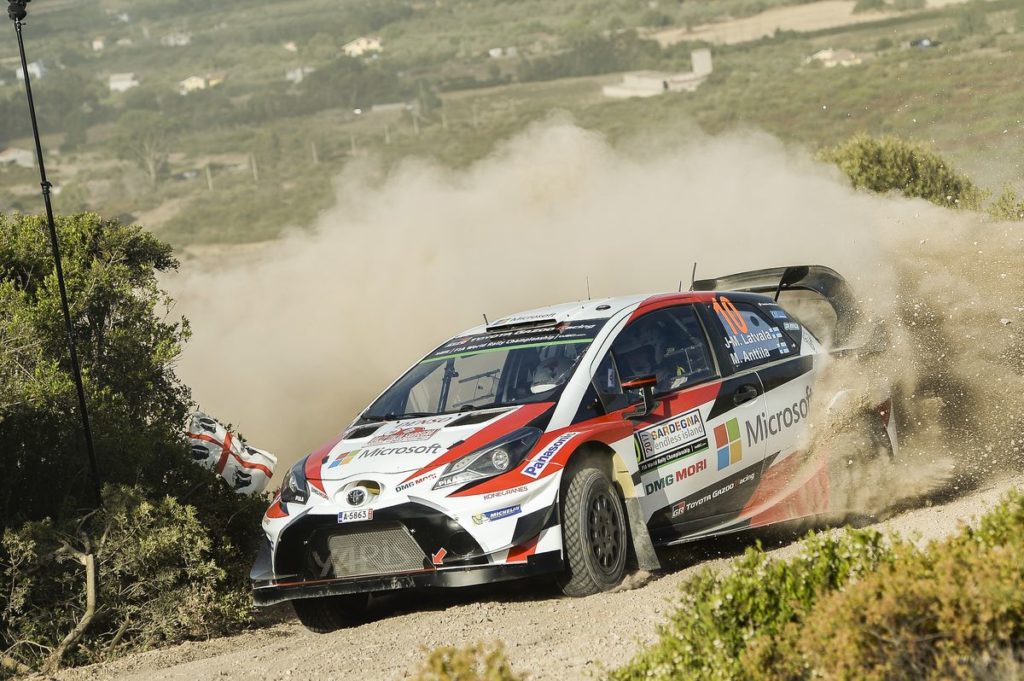 WRC - First one-two stage time for Yaris WRC as Lappi stars