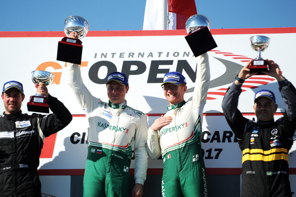 GT Open - A win on penalties for Kaspersky Motorsport