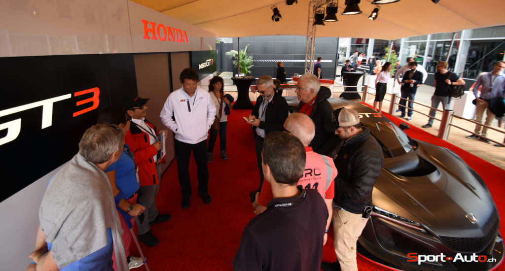 Présentation de la Honda NSX GT3 à Spa-Francorchamps
