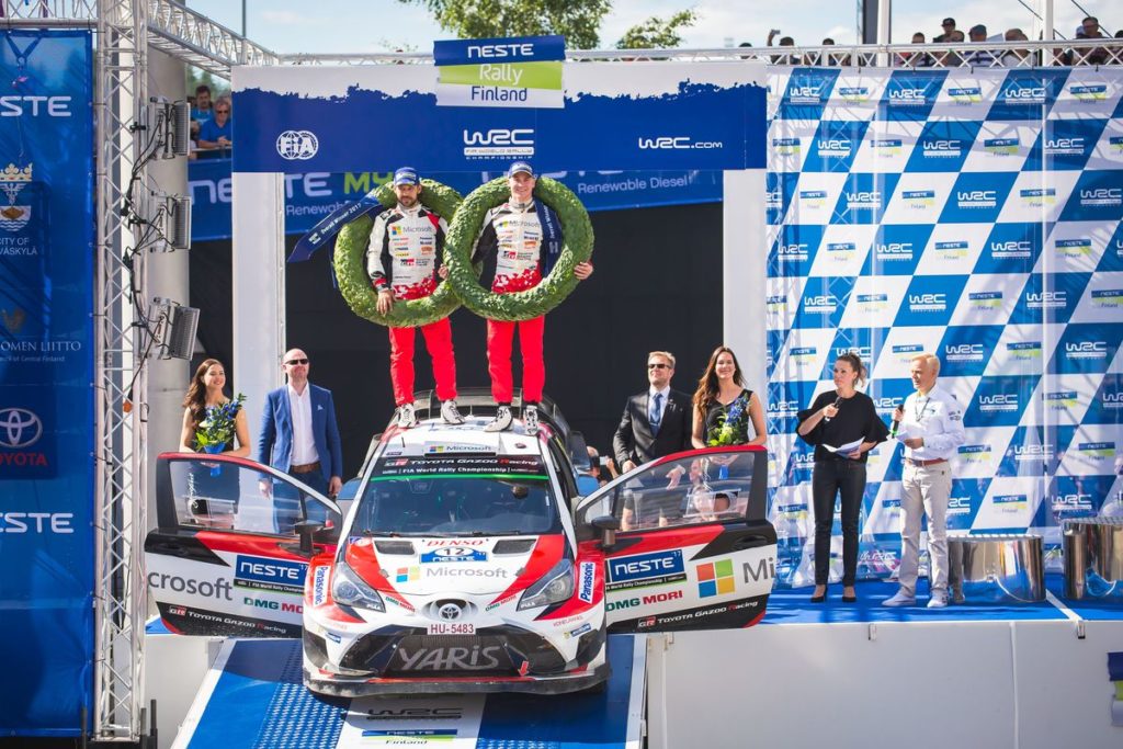 WRC - Historic result for Toyota Yaris WRC at home