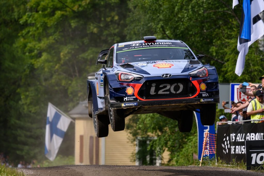 Struggle continues for Hyundai Motorsport in Finland