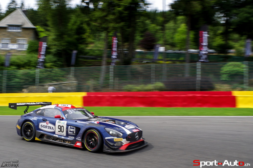 A podium finish and a class win for Mercedes-AMG in 24-hour race Spa-Francorchamps