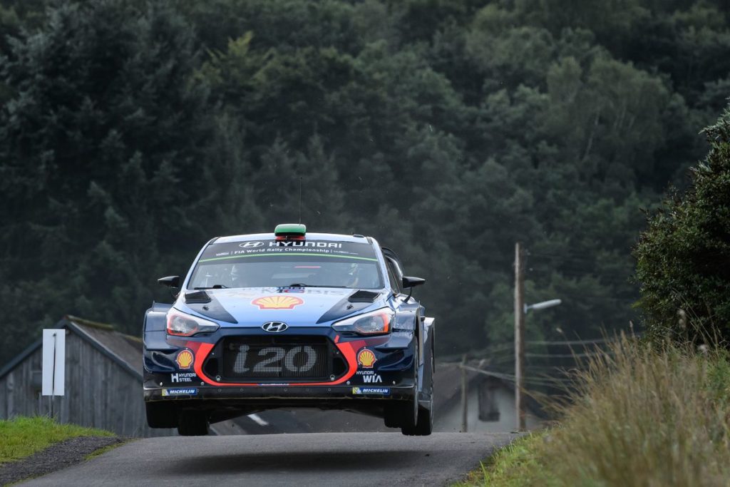 WRC - Hyundai Motorsport concludes challenging weekend with Power Stage win