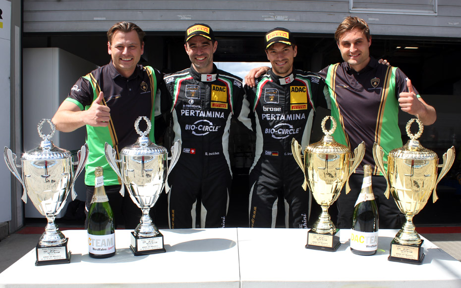 GRT Grasser Racing dreimal in den Top Ten beim ADAC GT Masters am Nürburgring