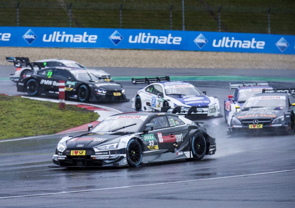 DTM - Audi driver Ekström unfortunate, Rast catches up