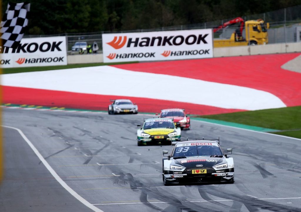 Audi one-two-three success in DTM thriller at Spielberg