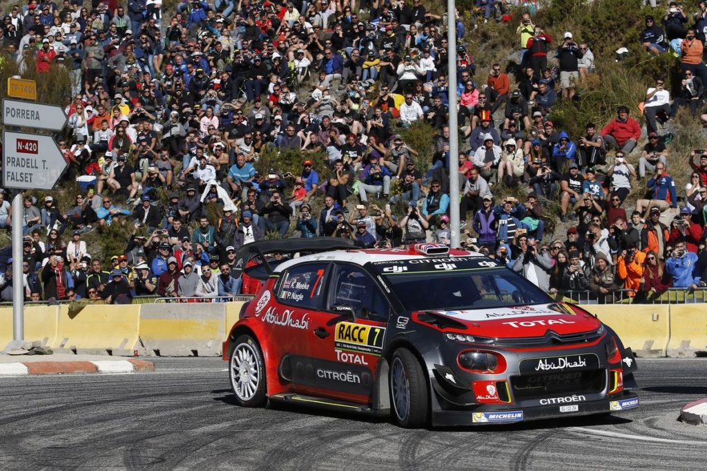 WRC – Kris Meeke remporte le rallye de Catalogne, Sébastien Ogier fait un pas vers le titre