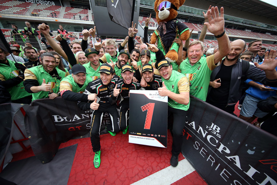 Podium Finish Secures Three Titles for GRT Grasser Racing at Blancpain GT Final