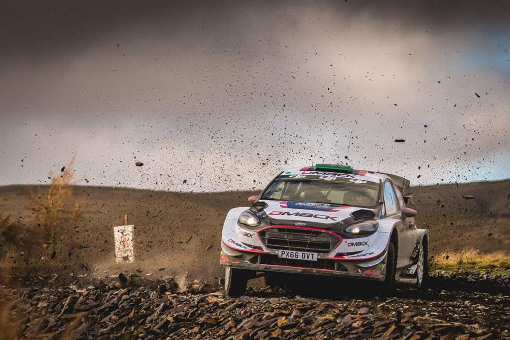 WRC - Evans leads M-Sport one two at thrilling home event