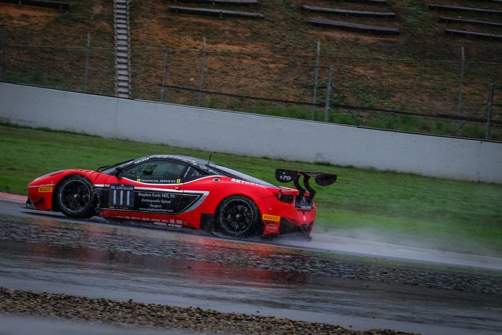 Objet: Stephen Earle wins 2017 Iron Cup title in rain-shortened Blancpain GT Sports Club season finale to join Anthony Pons, crowned overall Champion in Budapest
