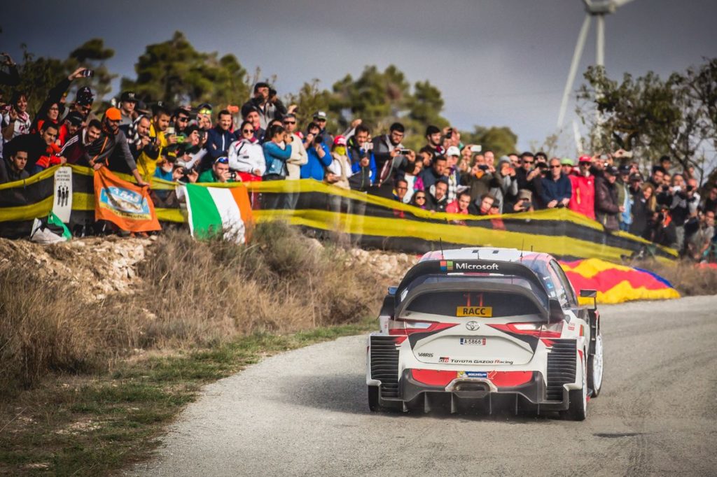 WRC - Hänninen secures a fine fourth place with Toyota Gazoo Racing in Spain