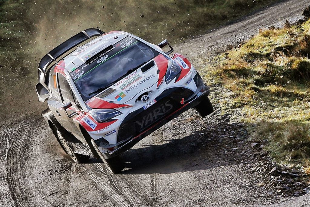 WRC - Latvalla leads Toyota effort after a though day in Wales
