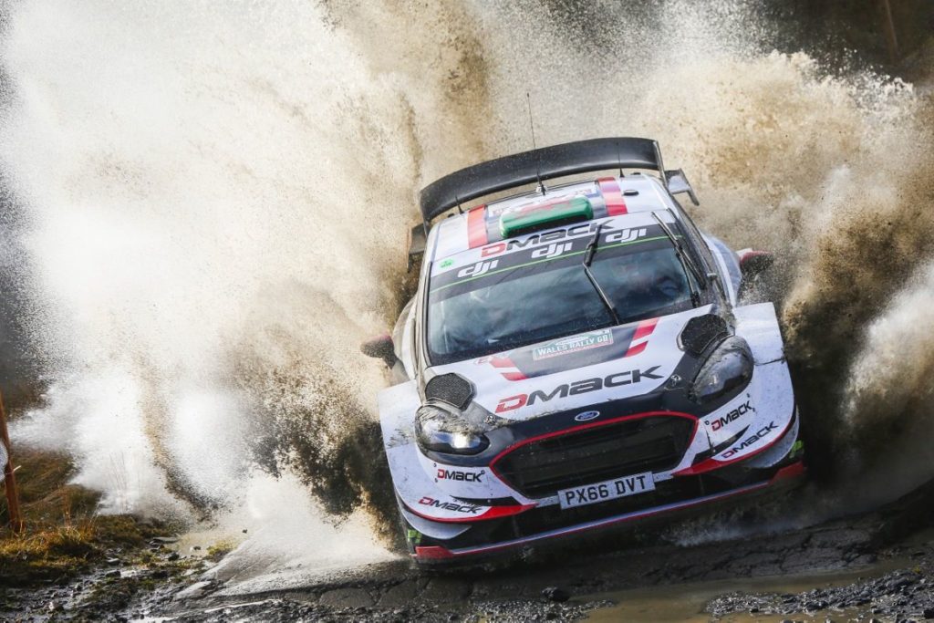 WRC - Evans leads Fiesta podium on home soil in Wales