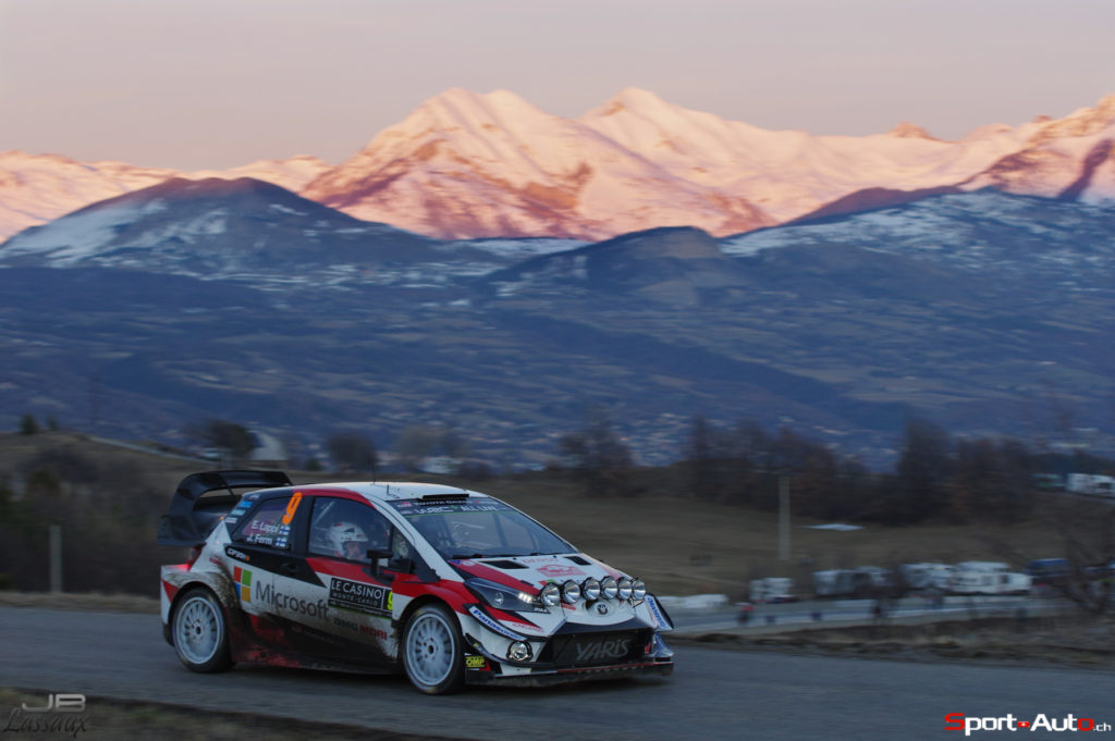Three Yaris WRCs in the top six after dramatic Monte start
