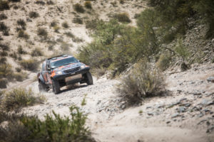 Dakar 2018 - Eugenie Decre Jerome Pelichet - team RaidLynx - Toyota overdrive Dakar #330