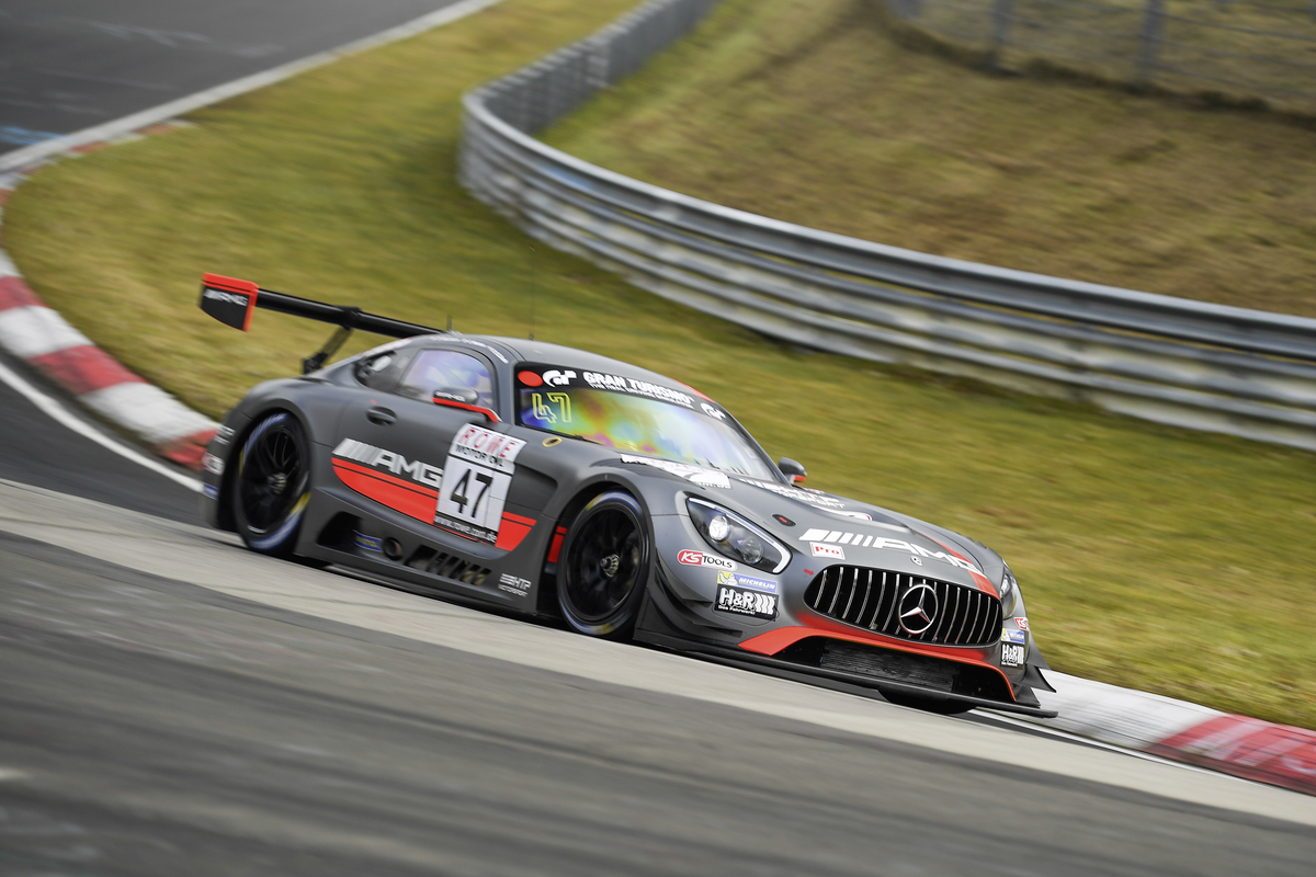 Zwei Mercedes-AMG GT3 in den Top Ten beim Saisonauftakt auf der Nürburgring-Nordschleife