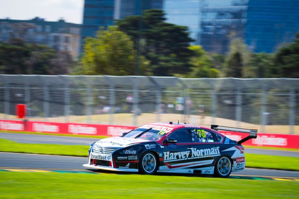 Nissan challenged by wild conditions at Albert Park