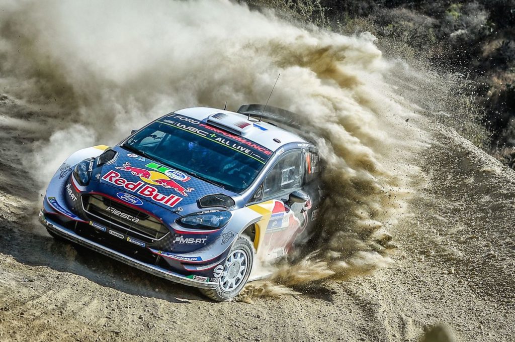 Ogier in the mix at Rally Mexico