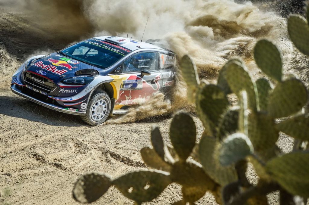 Ogier leads rally Mexico