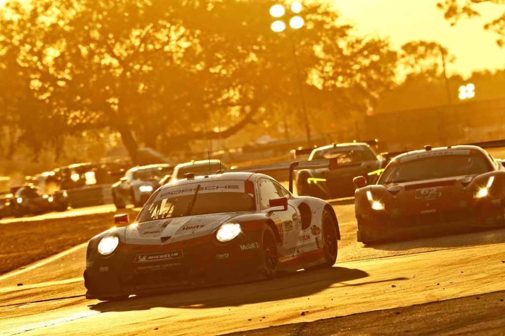 Victory and third place for Porsche at Sebring