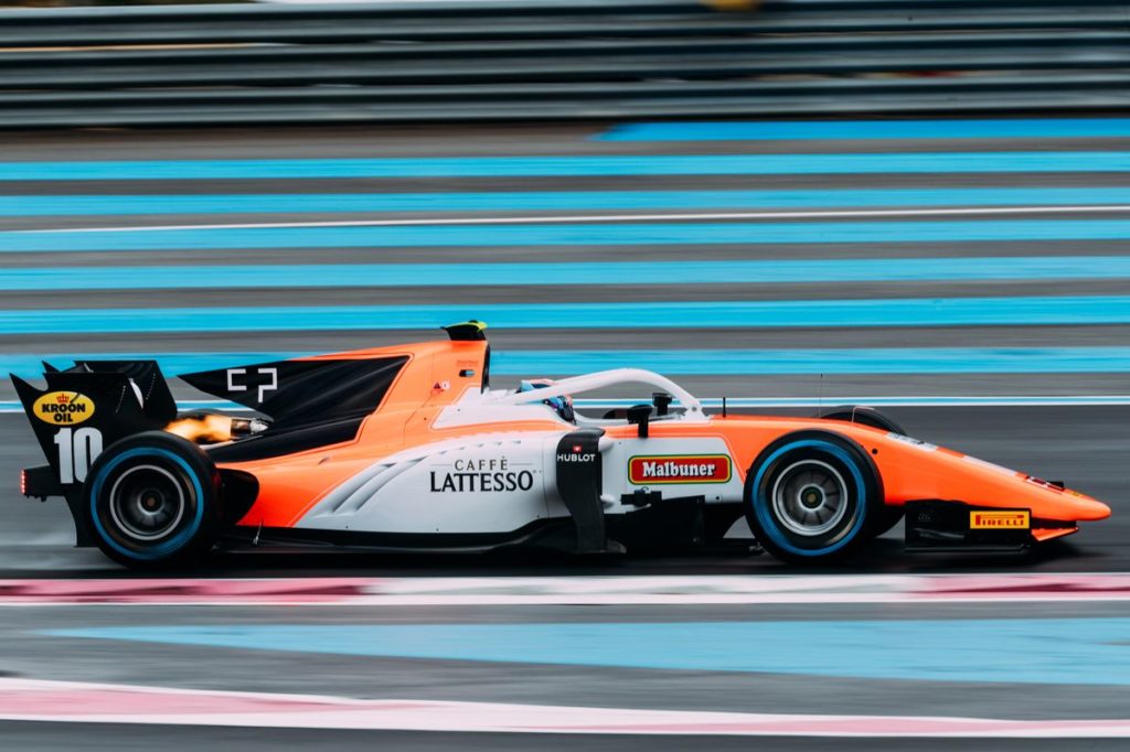 FIA Formula 2 - Norris quickest on opening day at Le Castellet, Ralph Boschung 2nd on the wet conditions