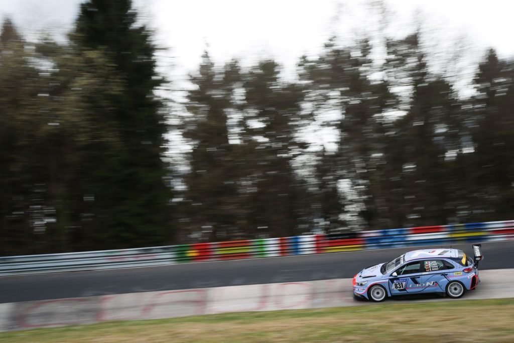 Hyundai i30 N TCR mit Rekordrunde bei Vorbereitungen auf 24h-Rennen Nürburgring