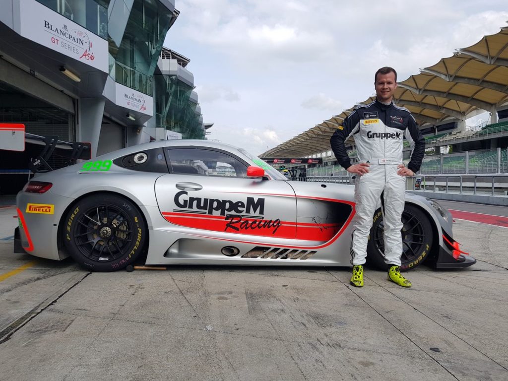 Challenge accepted: Patric Niederhauser will contest Blancpain GT Series Asia in 2018