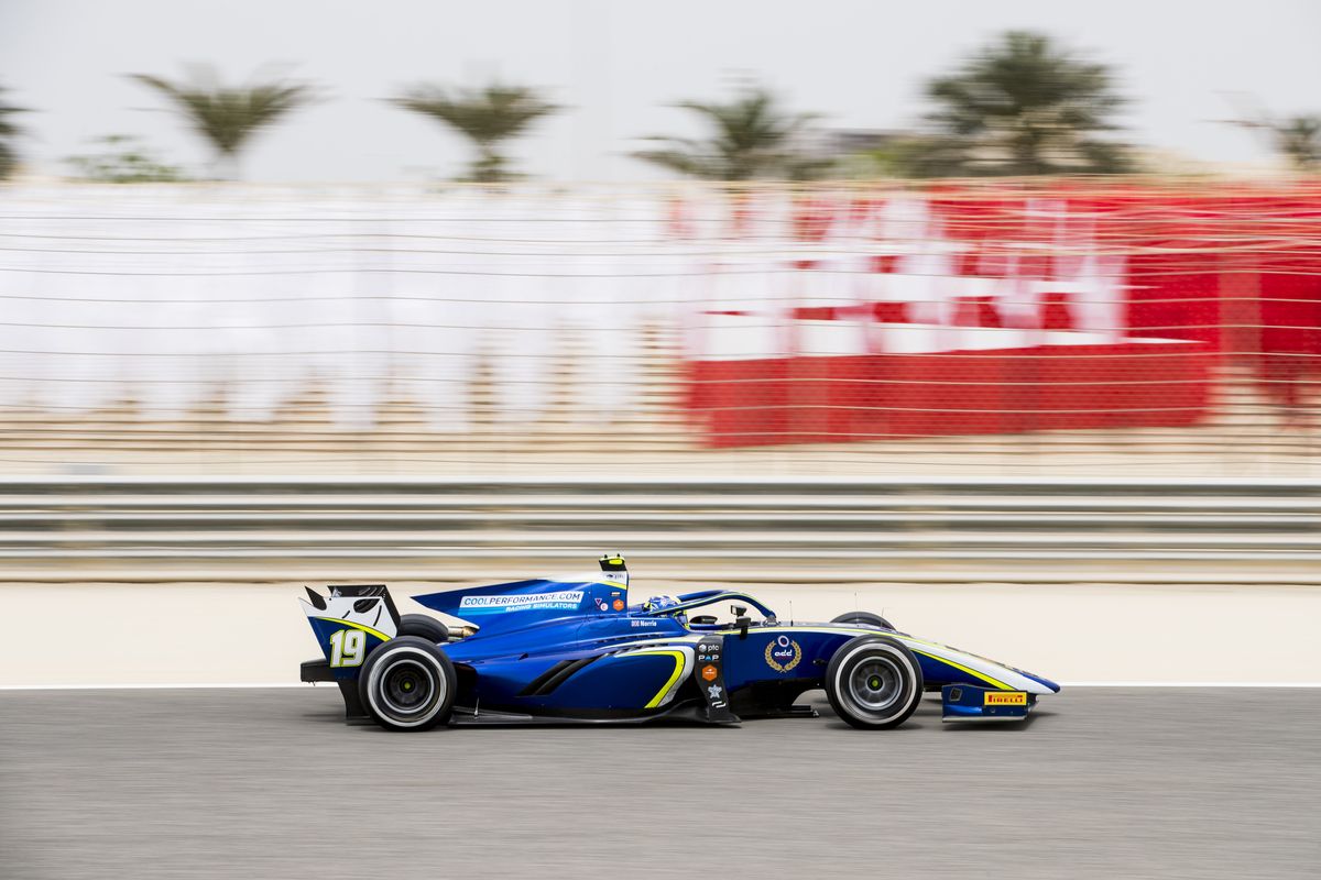 Norris grabs maiden F2 pole in thrilling Bahrain qualifying session, 3rd row for Louis Delétraz