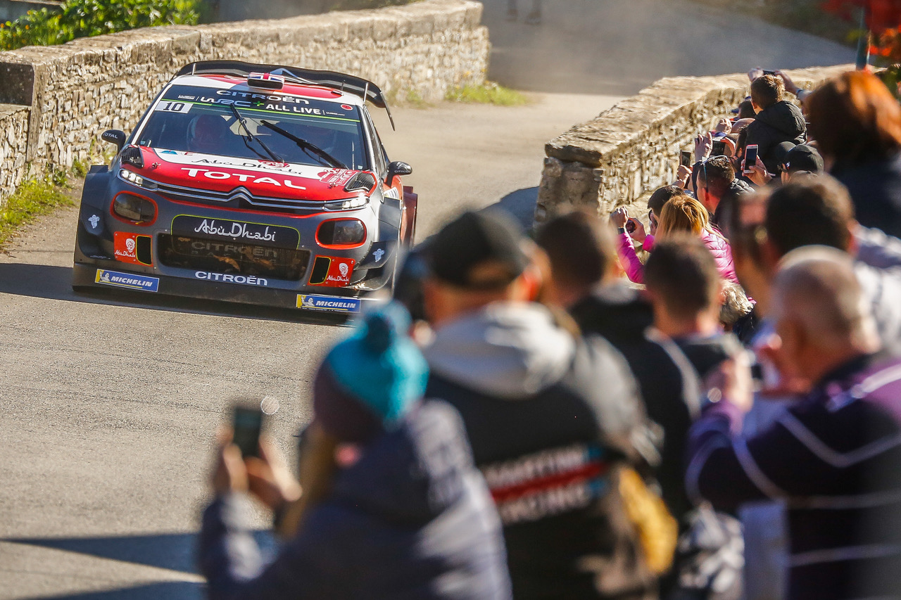 Loeb's display cut short as Meeke challenges for podium place