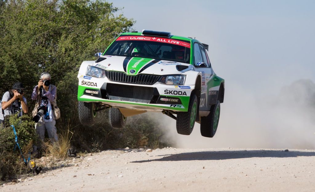 Rovanperä conquers first place Double lead for Škoda with Tidemand second