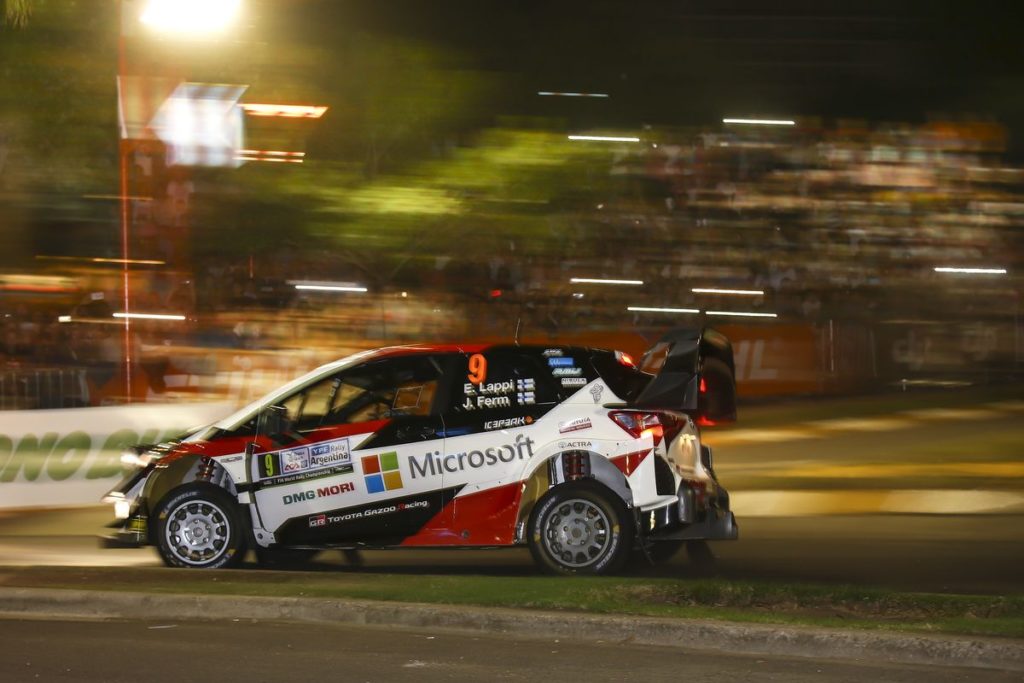 WRC -  A positive start for Toyota in Argentina