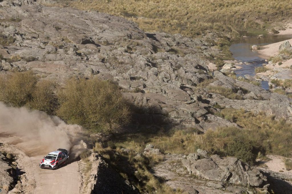 Toyota travels back onto gravel for Rally Argentina
