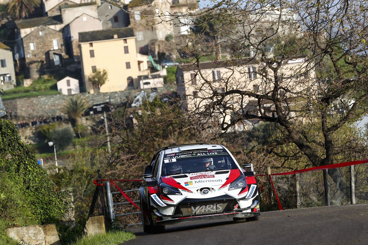 Yaris WRC trio prepared for Corsica's twists and turns
