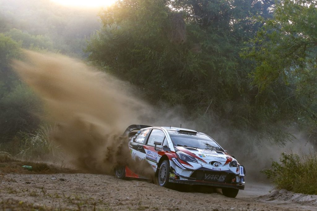 WRC - Tänak leads after a brilliant day in the Yaris WRC