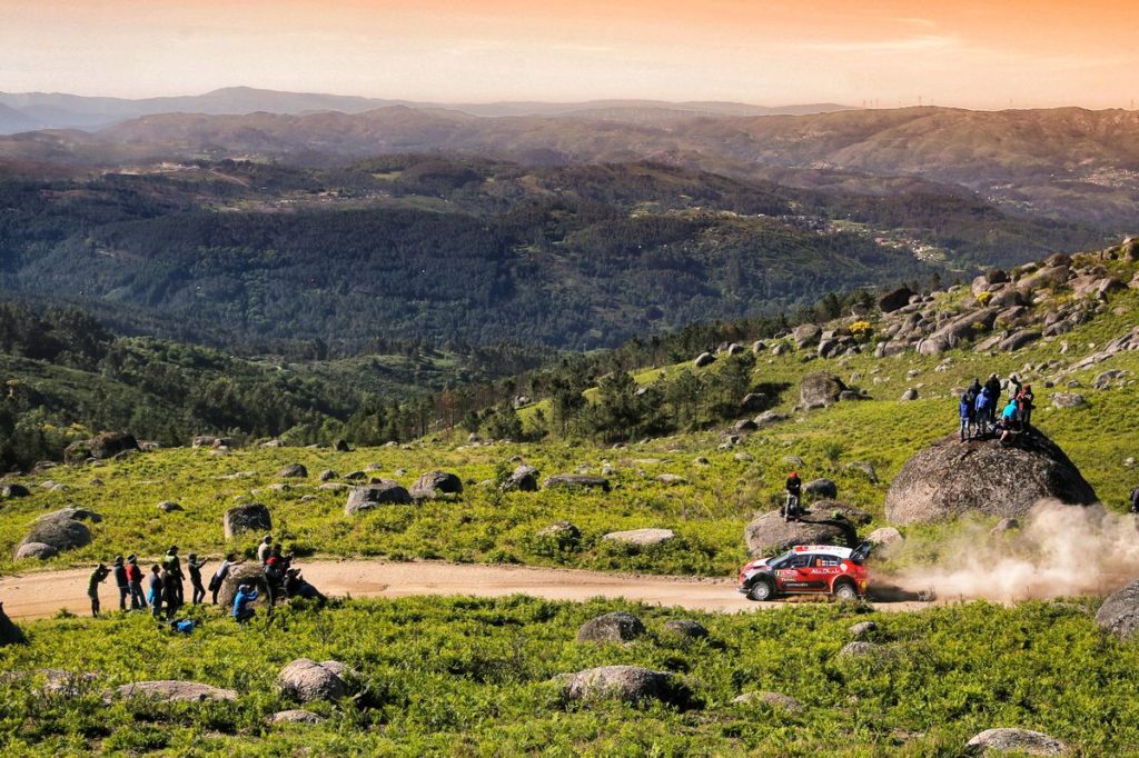 The C3 WRC soaks up Portuguese passion