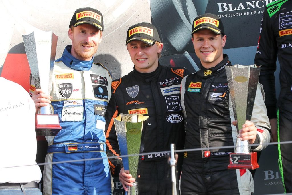 Podium for Patric Niederhauser in Blancpain Endurance Series