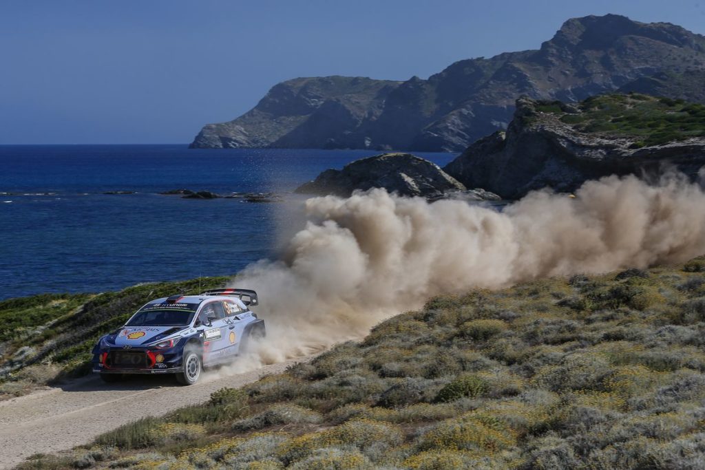 WRC - Hyundai Motorsport will be targeting its fourth consecutive trip to the Rally Italia Sardegna podium