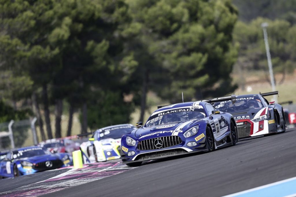 Four Mercedes-AMG GT3 in the top ten and three class podium finishes at Paul Ricard