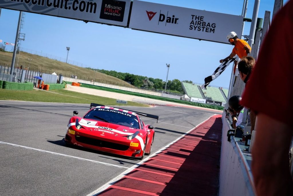 Blancpain GT Sportclub - Unstoppable Luigi Lucchini scores faultless Main Race victory at Misano, Klaus Dieter Frers flies to Iron Cup Win