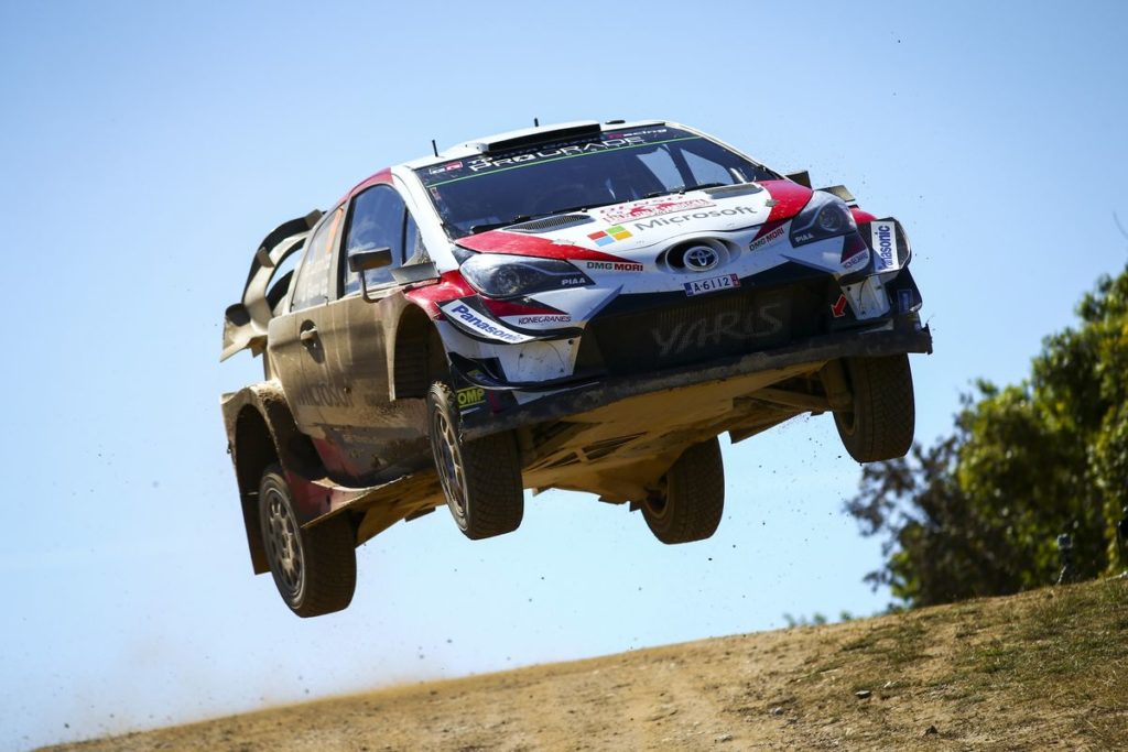 WRC - Toyota Gazoo Racing still holding third in Sardinia