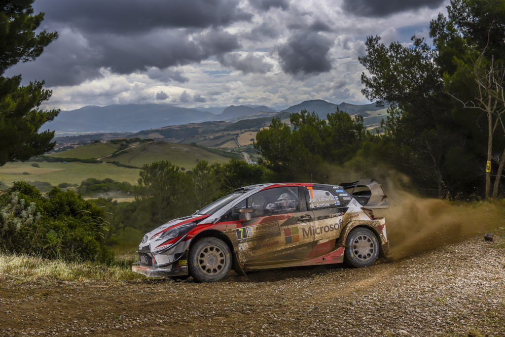 WRC - Latvala and Lappi fighting for the podium in Sardinia