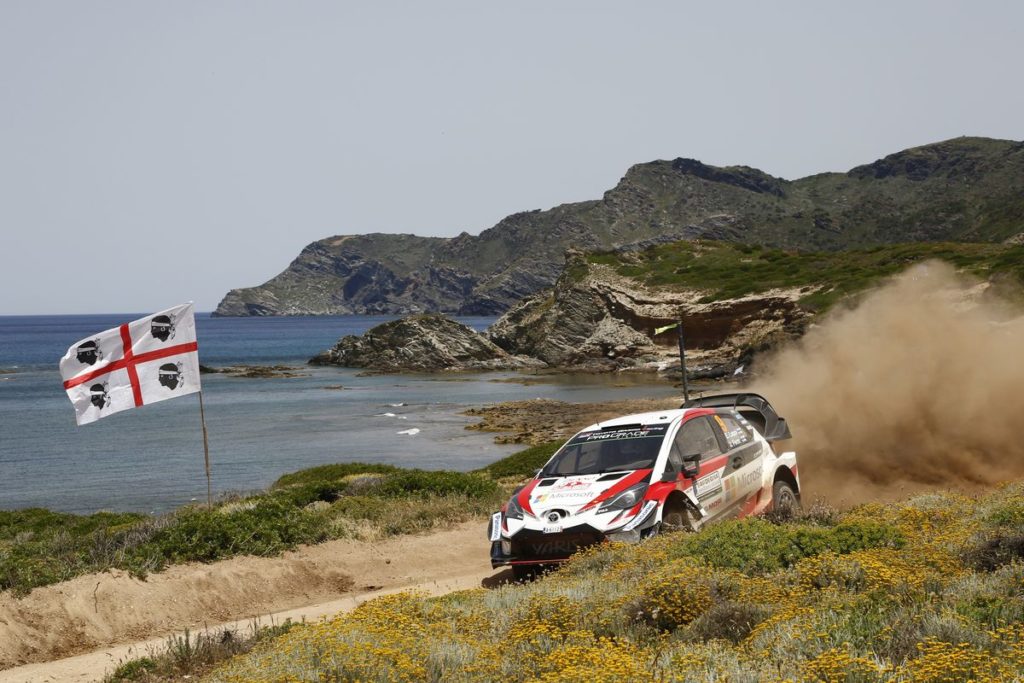 WRC - Lappi and Toyota Gazoo Racing on the podium in Sardinia