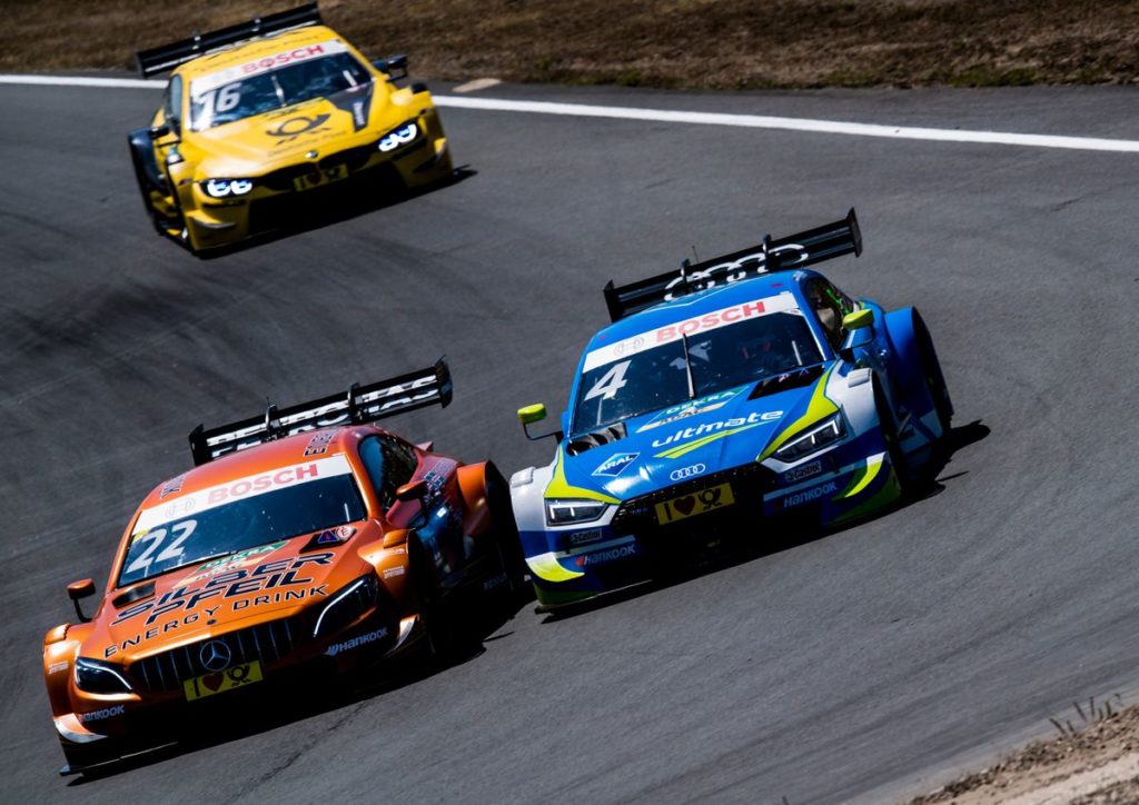 Audi driver Frijns shines in his DTM home race