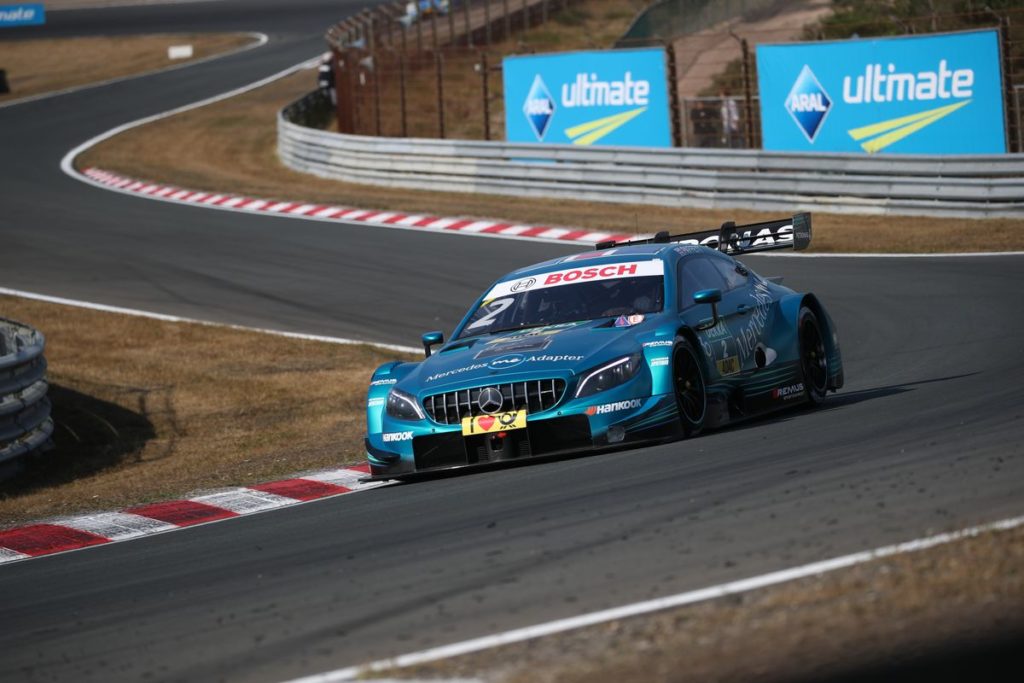 Mercedes-AMG Motorsport take first four places at Zandvoort: Gary Paffett, Paul Di Resta and Lucas Auer on podium