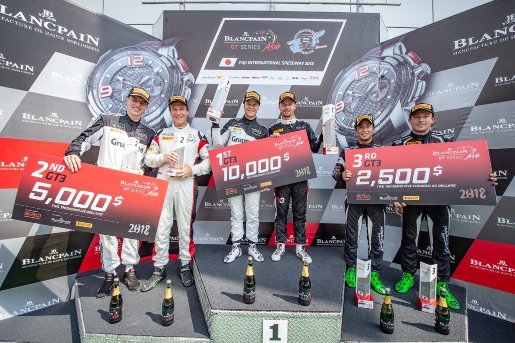 Blancpain GT Asia - Patric Niederhauser s'impose et prend les reines du championnat