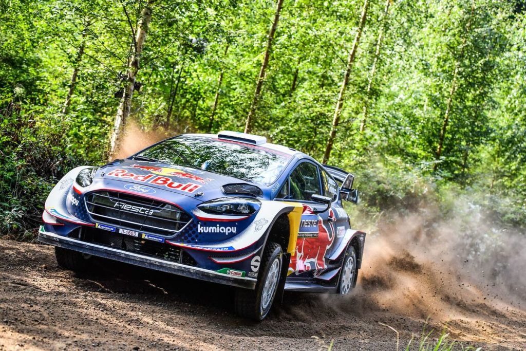 WRC - Fiesta target Finland Podium