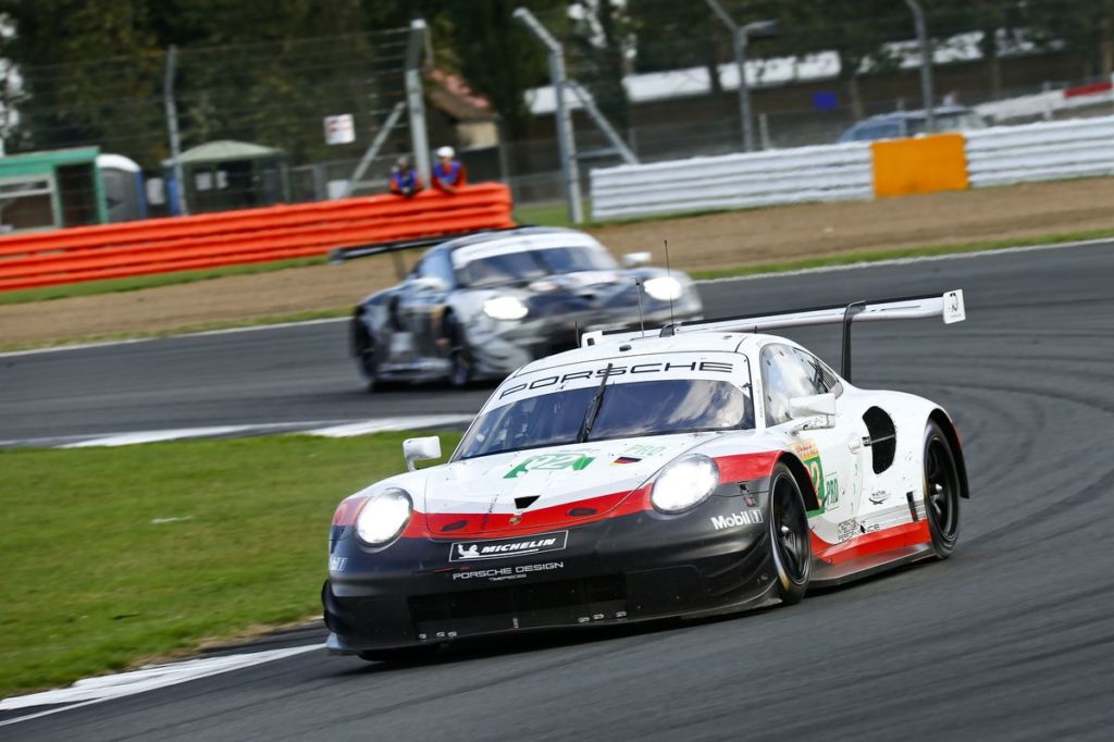 Podium for Porsche at Silverstone – victory in the GTE-Am class