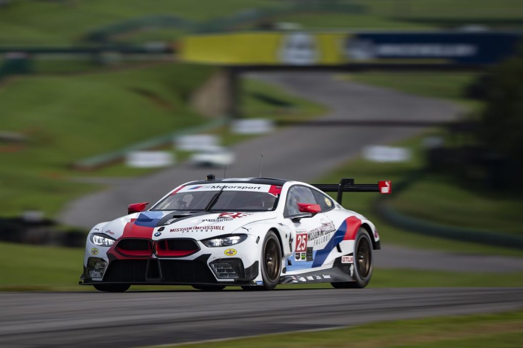 BMW Team RLL delivers first BMW M8 GTE victory at the Virginia International Raceway