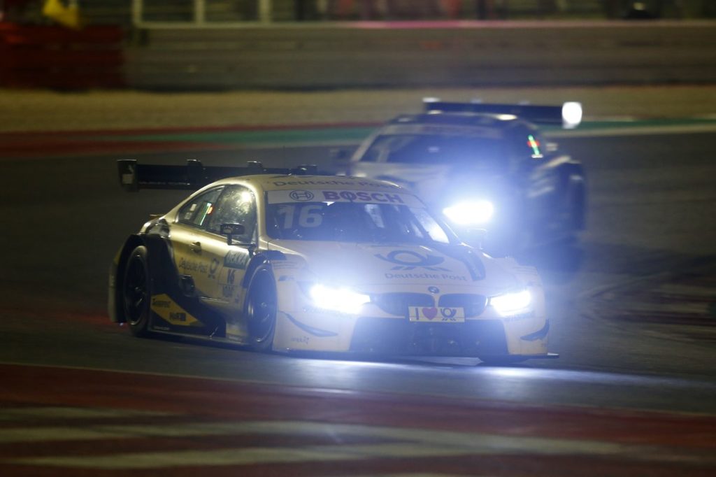 Three BMW M4 DTMs in the points at Misano night race – convincing performance from guest driver Alex Zanardi.
